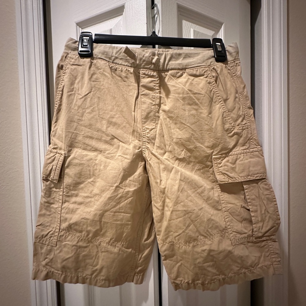 Polo by Ralph Lauren- Drawstring Linen Khaki Shorts